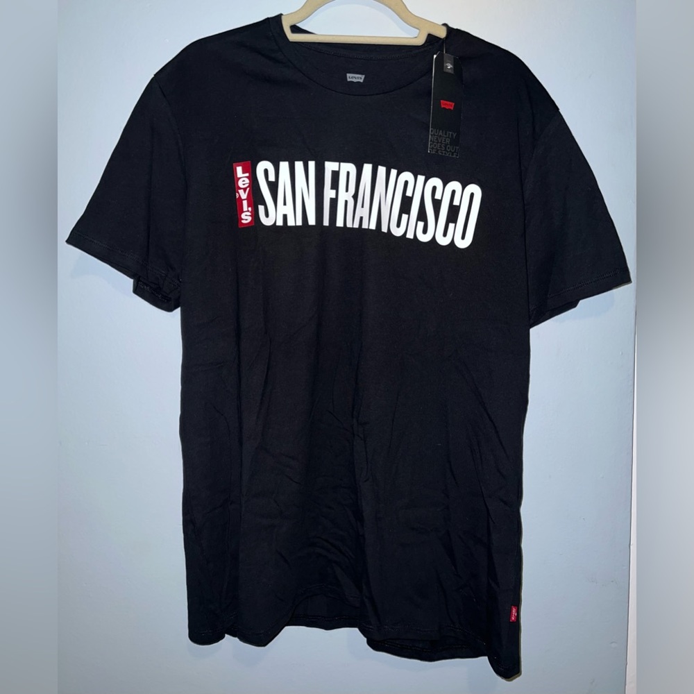 Levi’s San Francisco Black T-Shirt New With Tags - XL